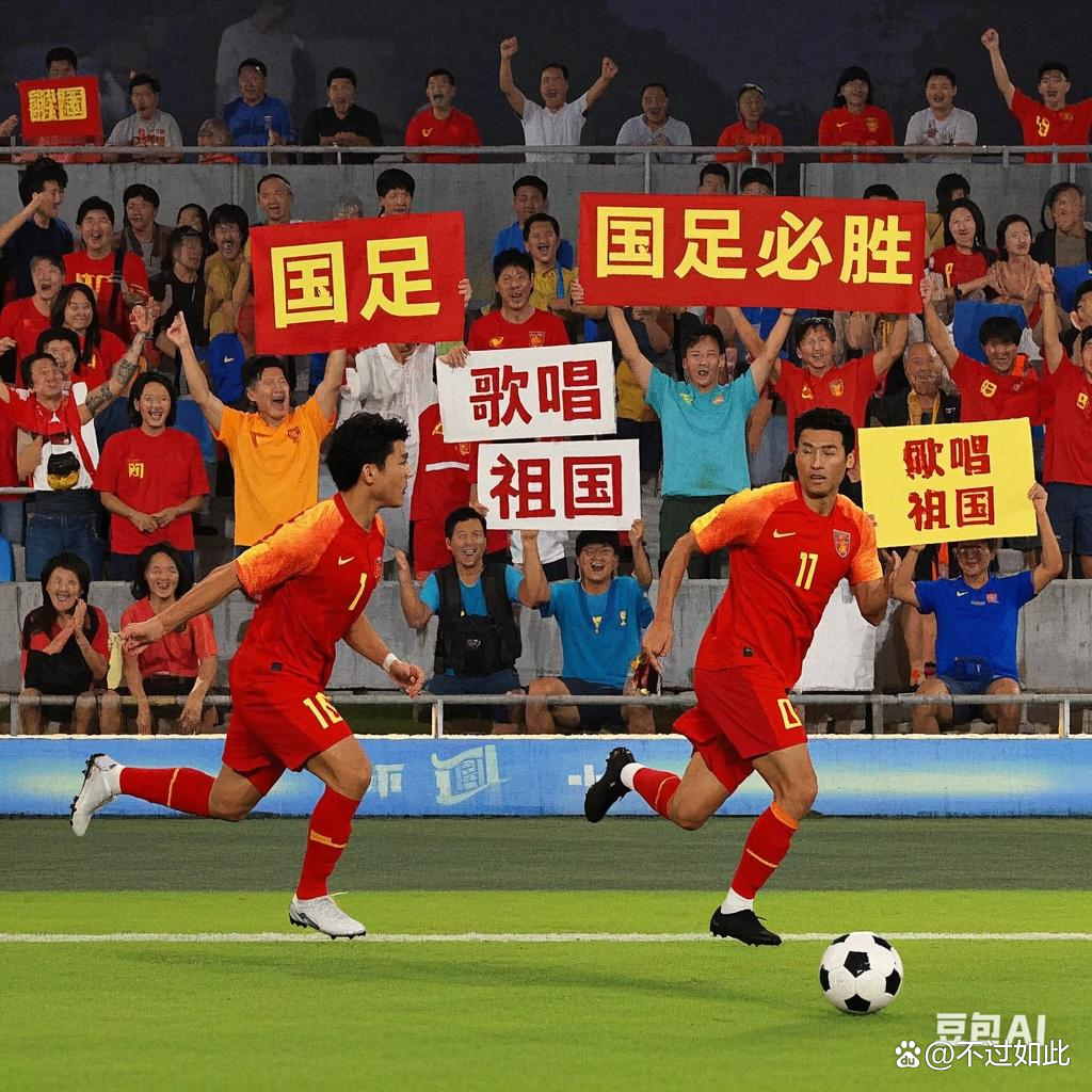 大国之间的比赛，球迷热情支持